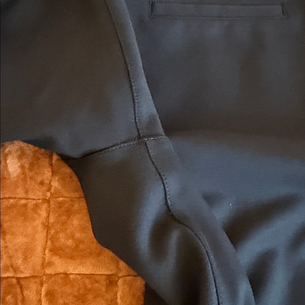 Betabrand Classic Black Wide-Leg Pants - Picture 4 of 6